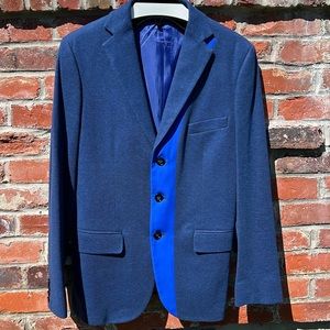 NWOT Men’s Yoon Blue Italian Jacket Sport Coat Blazer